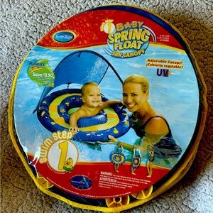 SWIMWAYS Blue Baby Swim Float